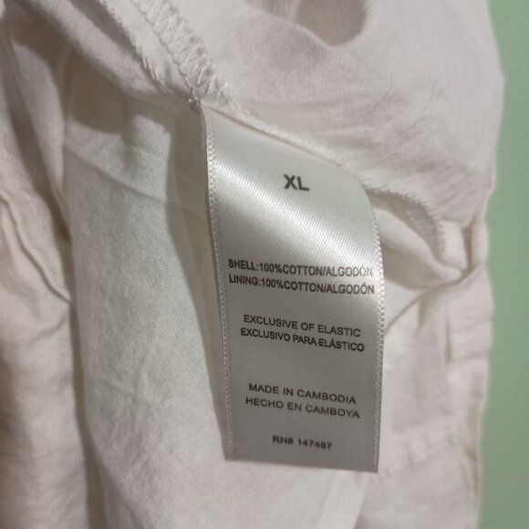 White Puff Sleeve Dress - Picture 4 of 6